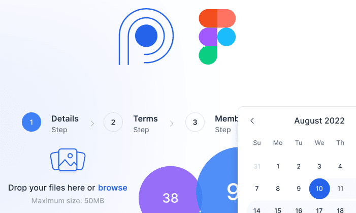 Elemium Figma components preview